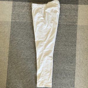 Suit Supply "Porto" Pant in White Chino, men's 32